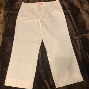 Lilly Pulitzer Main Line Fit Khaki Pant Flat Front